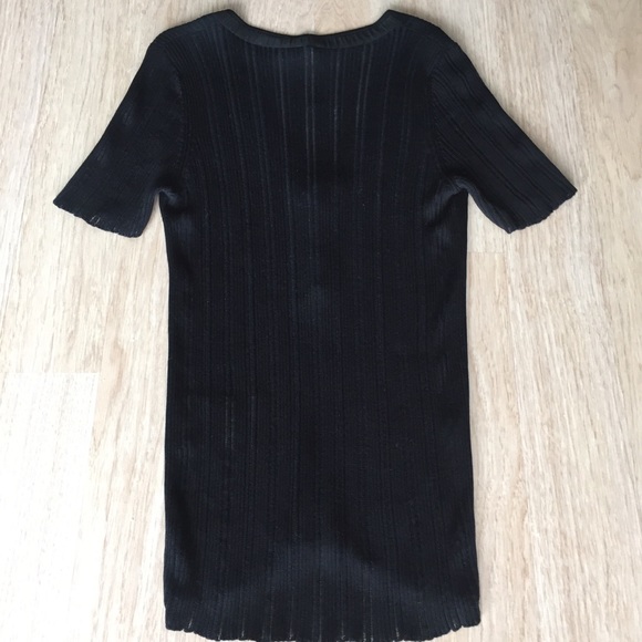 Dolce Gabbana Black T-Shirt Top Shirt . US 10 - Picture 4 of 7